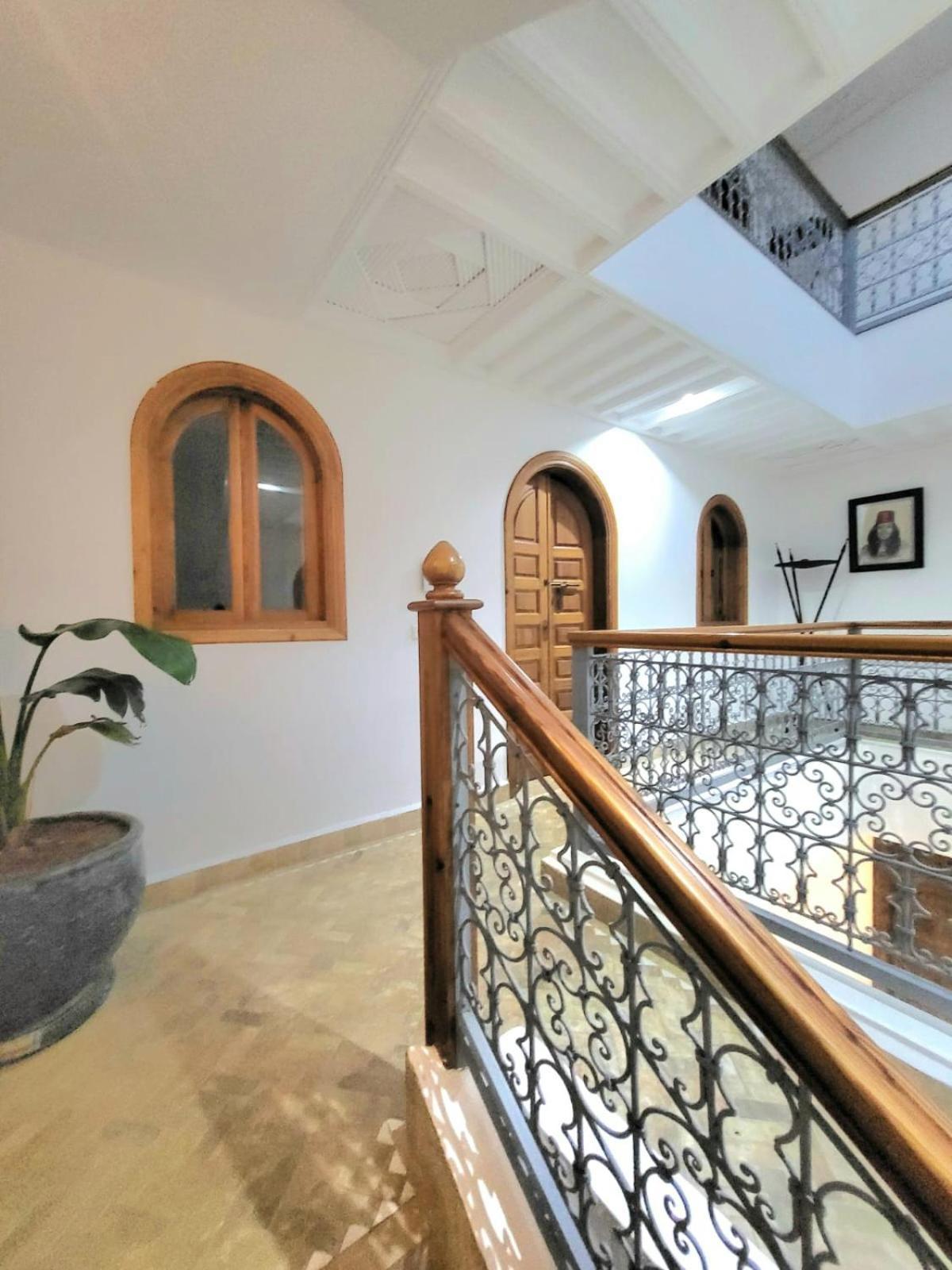 Riad Melilo Avec Piscine Chauffee Marrákes Kültér fotó